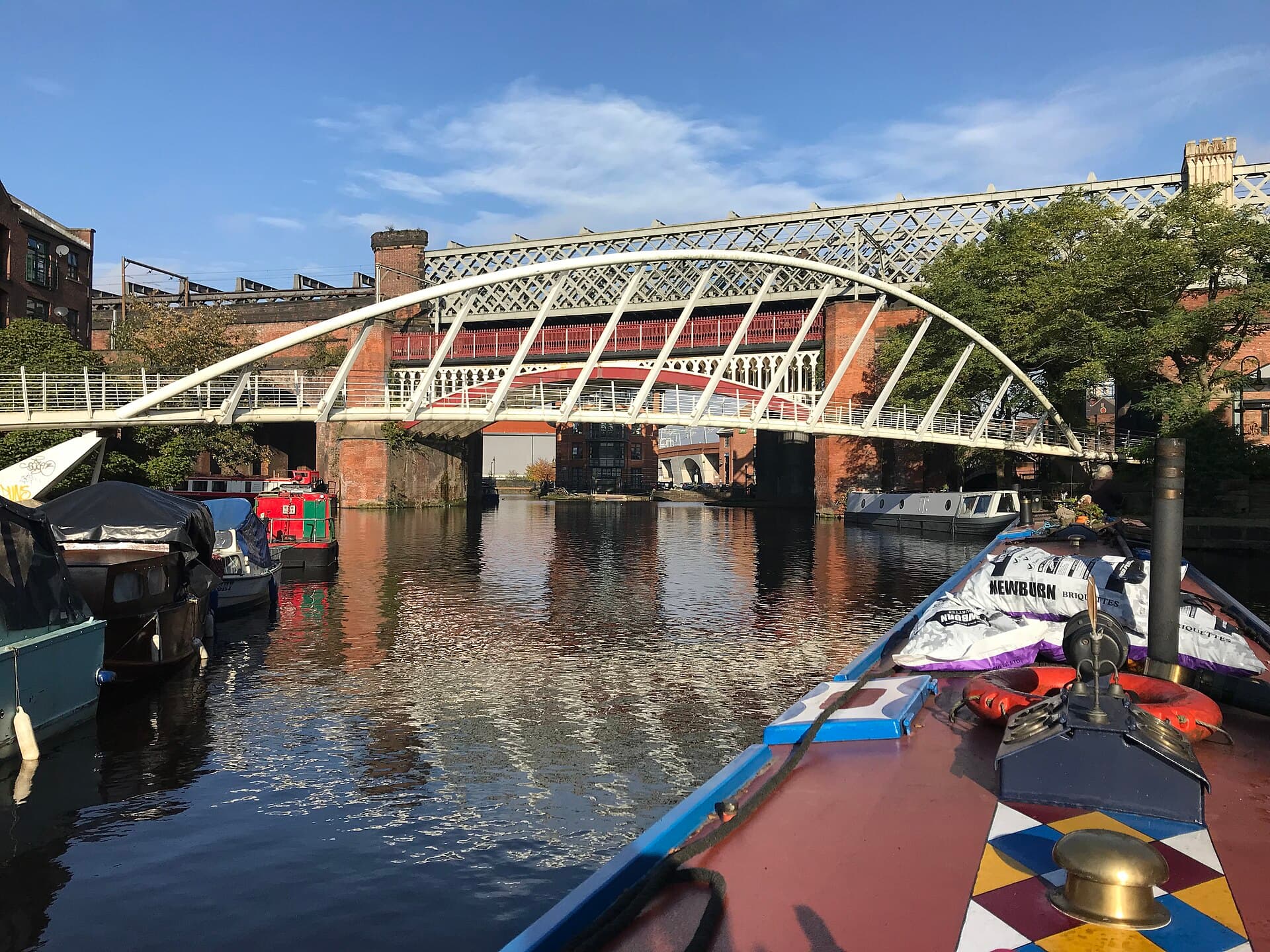 Canal bridges at Castlefield, Manchester