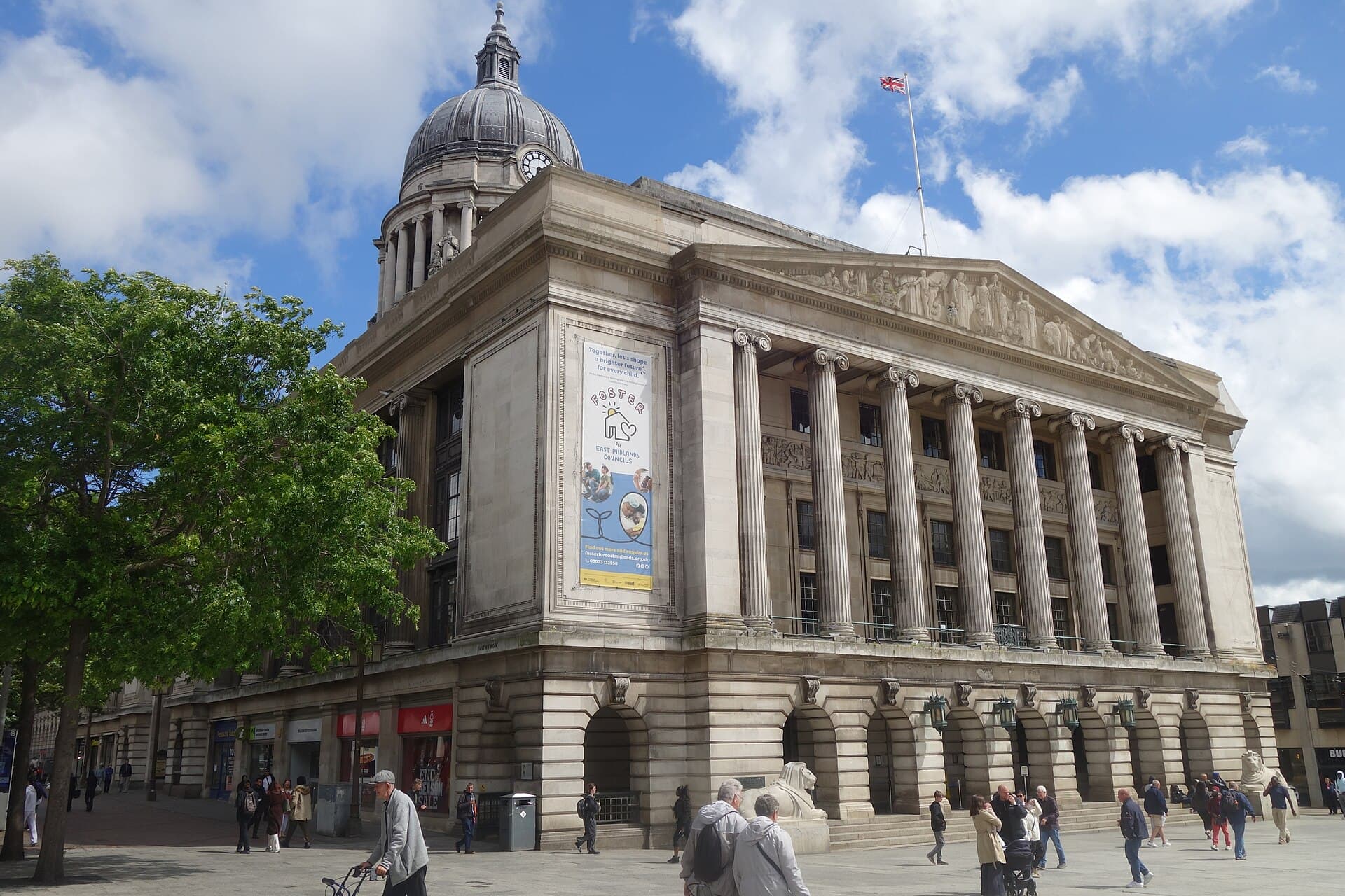 The Council House on Old Market Square, Nottingham